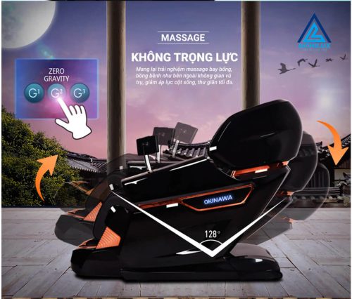 Chế độ không trọng lực ghế massage OKINAWA Majestic Monarch OS 500