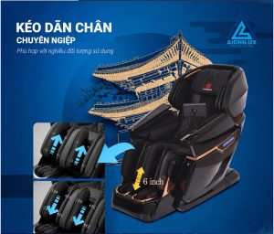 Kéo giãn chân ghế massage OKINAWA Majestic Monarch OS 500