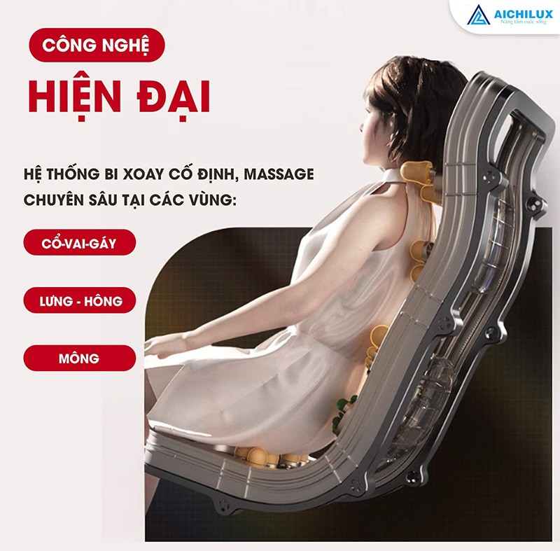 Công nghệ hiện đại ghế massage Okinawa OS – 152