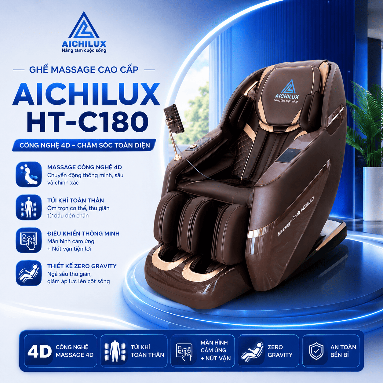 Ghế Massage Aichilux HT-C180